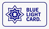 Blue light card